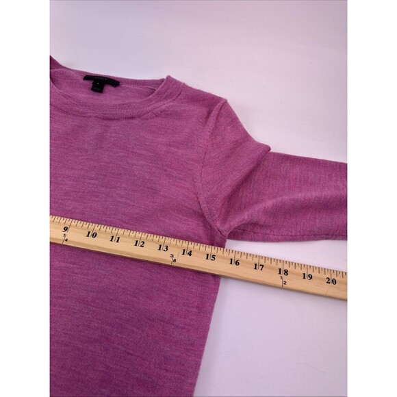 J Crew Tippi Sweater Merino Wool Pullover Lightweight Pink E1277 Womens Small - Picture 7 of 11